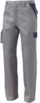 Pantalone da lavoro multitasche bicolore grigio, pantalone da lavoro con tasconi SI11PA0032.GRBL